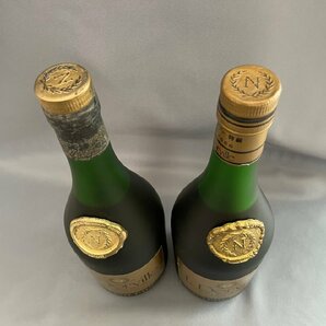 未開栓 古酒 2本セット ドゥービル ナポレオン 箱無し 700ml 40% L.Dorville NAPOLRON Pure Grape Brandyの画像9