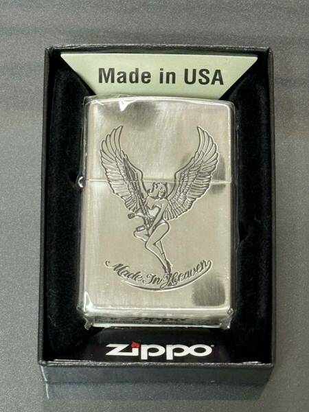 zippo BIOHAZARD Made in Heven バイオハザード 2023年製 silver シルバー 特殊加工品 CAPCOM カプコン ケース 保証書