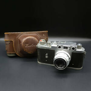 Leotax K / Tokyo Kogaku / Topcor / 1:3.5 f=5cm / дальномер камера / пленочный фотоаппарат / кожа с футляром / Leo tuck s