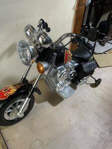 念のためジャンク　ミニモーターバイク キッズ用電動バイク　ミニチュア ミニカー コレクション 