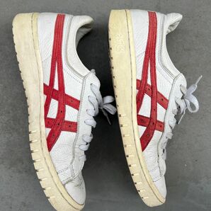 ASICS Tiger ホワイト×オートレッド アシックスタイガー ゲル ポイントゲッター26.0cm