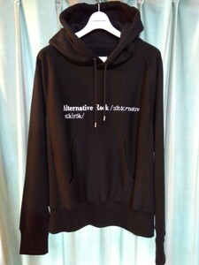 新品 20SS soloist ソロイスト pullover hoodie Alternative Rock プルオーバー パーカー 黒 44 ナンバーナイン 定価48,290円