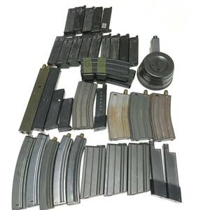 [ large amount!!1 jpy start!!] Manufacturers unknown G17fa trout hand gun M4 magazine drum magazine SIG