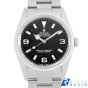 Rolex Explorer I 14270 Black A Используемые мужские часы