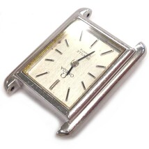 apf668☆動品【OMEGA/オメガ デビル】リューズレス レディース クォーツ 腕時計 バネ棒有り ■52B87_画像6