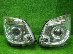 スズキ　MK21S　パレット　ルークス等　ヘッドライト　左右　HID　レベ付き　100-59175　240520123