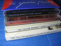 ●送料220円～ ★ THE YELLOW MONKEY 5点セット ♪ IS HERE. NEW BEST イエロー モンキー CD ベスト SICKS GOLDEN YEARS SINGLES 8_画像3