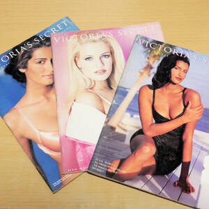 victoria's secret catalog　ヴィクトリアズシークレット・カタログ　1996年　1997年の３冊セット