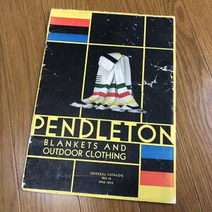  Vintage PENDLETON pen dollar ton Ralph Lauren RRLneitib Indian wool blanket jacket coat catalog 