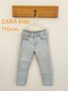 ZARA ザラキッズ ダメージ デニムパンツ ジーンズ