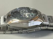 1円〜◆SEIKO セイコー WIRED ワイアード SOLAR ソーラー V14J-0BM0 黒文字盤 メンズ腕時計 稼働品_画像6