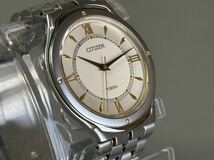 1円〜◆CITIZEN シチズン FORMA フォルマ 9633-T001262 クォーツ メンズ腕時計 稼働品_画像2