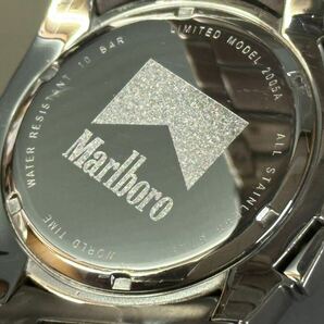 1円〜◆Marlboro マルボロ WARLD TIME クロノグラフ LIMITED MODEL 2005A アナデジ F1 サーキット 限定 クォーツ メンズ腕時計 稼働品の画像8