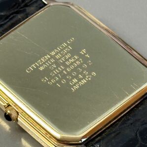 1円〜◆CITIZEN シチズン EXCEED エクシード 5637-F60382 ゴールドカラー SV YP30 クォーツ メンズ腕時計 稼働品 の画像7
