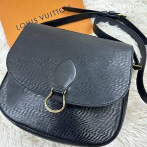 LOUIS VUITTON ルイヴィトン エピ M52192 V.I.0990 サンクルー ショルダーバッグ ブラック