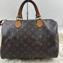 LOUIS VUITTON ルイヴィトン モノグラム ボストンバッグ ハンドバッグ スピーディ30 M41526 VI0992_画像2