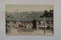 戦前絵葉書 手彩色「神戸市街」兵庫県/街並み_画像1