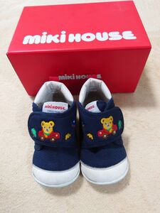 ミキハウス MIKIHOUSE ベビーシューズ 12.5 ファーストシューズ