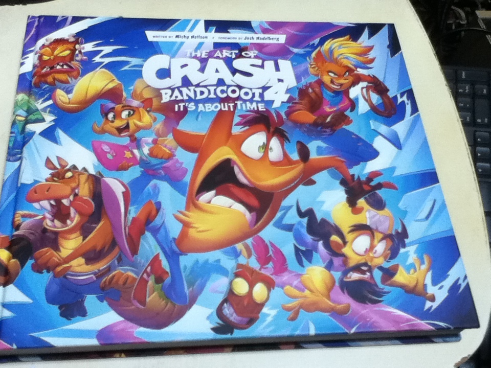 The Art of Crash Bandicoot 4 clip! #crashbandicoot #artbook