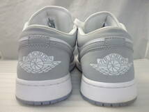 NIKE ナイキ WMNS AIR JORDAN 1 LOW エアジョーダン 1 ロー グレー×白 ヌバック×レザー 28.0cm DC0774-105 ウィメンズスニーカー USED_画像8