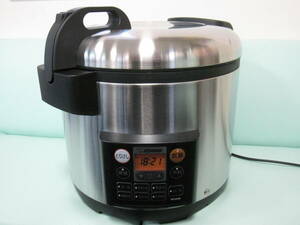 未商品! 象印 ZOJIRUSHI 業務用マイコン炊飯ジャー NS-QC36 2升/1.8～3.6L 炊飯器/まる厚釜♪ 2023年製 説明書 元箱付