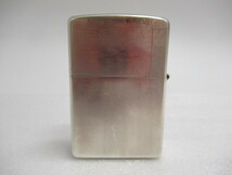 Zippo ジッポ ライター タトゥサンバーン 2004年製 シルバーカラー 箱付 USED 現状品_画像4