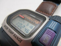 CASIO カシオ PRO TREK プロトレック 腕時計 DPX-300 非接触温度計測 デジタル メンズ 稼働品 USED_画像7