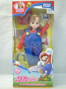 【未開封】LICCA ×SUPER MARIO スーパーマリオだいすきリカちゃん LD.33 タカラトミー 着せ替え人形 フィギュア 外箱付