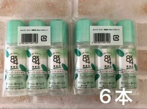 ニベア花王　8×4 ロールオン　無香料　45ml 6本