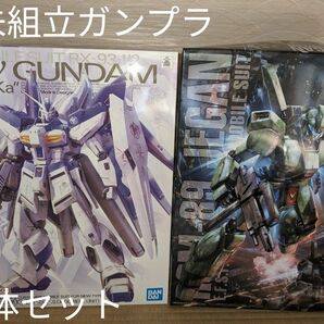 ★未組立ガンプラ MG2体セット　Hi-νガンダム Ver.Ka ＆ ジェガン