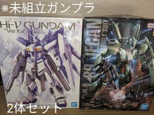 ★未組立ガンプラ MG2体セット　Hi-νガンダム Ver.Ka ＆ ジェガン