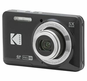 KODAK（コダック） コンパクトデジタルカメラ FZ55BK ブラック