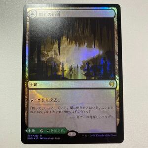 闇孔の小道　FOIL 日本語　MTG カルドハイム