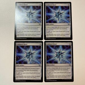 冷鉄の心臓　英語　4枚セット　MTG C15