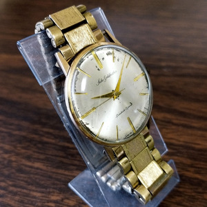 セイコー ゴールドフェザー 14KGF 25石 手巻き 1960年代 SEIKO GOLDFEATHER 薄型腕時計 不動 ジャンク扱い