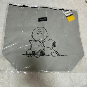 月末値下げ【SNOOPY スヌーピーメイト】ビッグトートバッグ