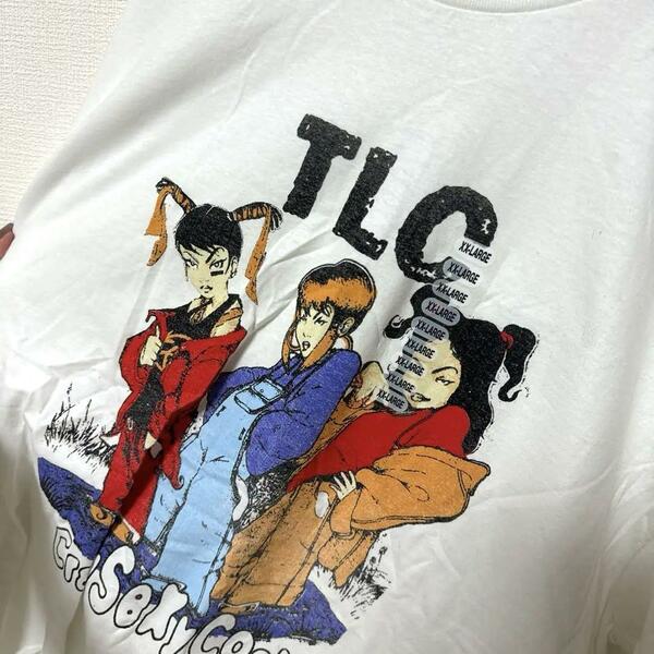 日本未入荷オフィシャル★TLC バンドTシャツ　2XLサイズ