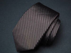  beautiful goods [Calvin Klein Calvin Klein ]A3109 thin black black SILK brand necktie old clothes superior article 