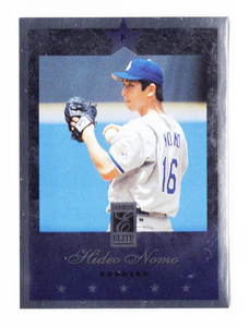 レア！【野茂英雄 ／ Hideo Nomo】1997 Donruss - Elite #32 ★ Los Angeles Dodgers ドジャース