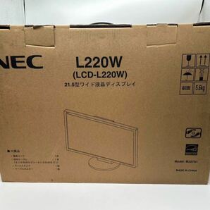 NEC パソコン モニター、キーボードセットMRL36/L-5、L220W 21.5インチの画像5