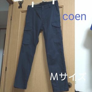 【coen】カーゴパンツ メンズ ネイビー M