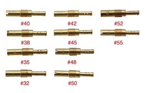  free shipping! Keihin ke-hinPWK28/33/35/38 carburetor slow jet Pilot jet 10 piece set 32-55