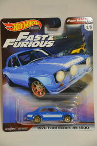 Hot Wheels FAST IMPORTS 1970 Ford Escort RS 1600 #3/5★HW ホットウィール Fast &Furious フォード エスコート ワイルドスピード
