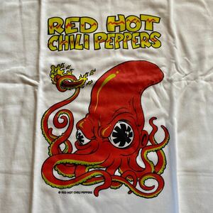 red hot chili peppers octopus tシャツ　ロックt