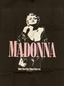 Tシャツ madonna whos that girl world tour 1987