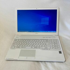 富士通ノートパソコンLIFEBOOK AH53/U ホワイト