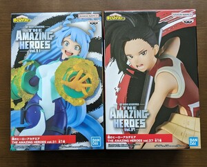 僕のヒーローアカデミア THE AMAZING HEROES vol.31 波動ねじれ フィギュア vol.37 八百万 百 フィギュア 新品 未開封