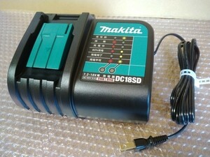 ★送料無料 選択可★マキタ純正リチウムイオンバッテリー充電器 DC18SD 未使用新品 正規品 純正品 makita 静音 Li-ion 7.2-18V用充電器