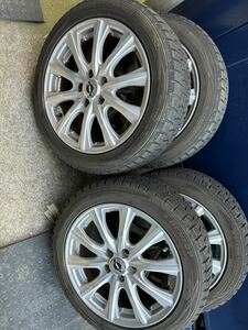 プリウス/PHV/カローラSP/シエンタ/86/BZRなど/6.5J+48/5H100/195/50R16/中古4本セット