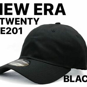 NEW ERA U.S.A. 9TWENTY NE201 BLACK NEロゴ無し SOLID 無地 ブラック 男女兼用